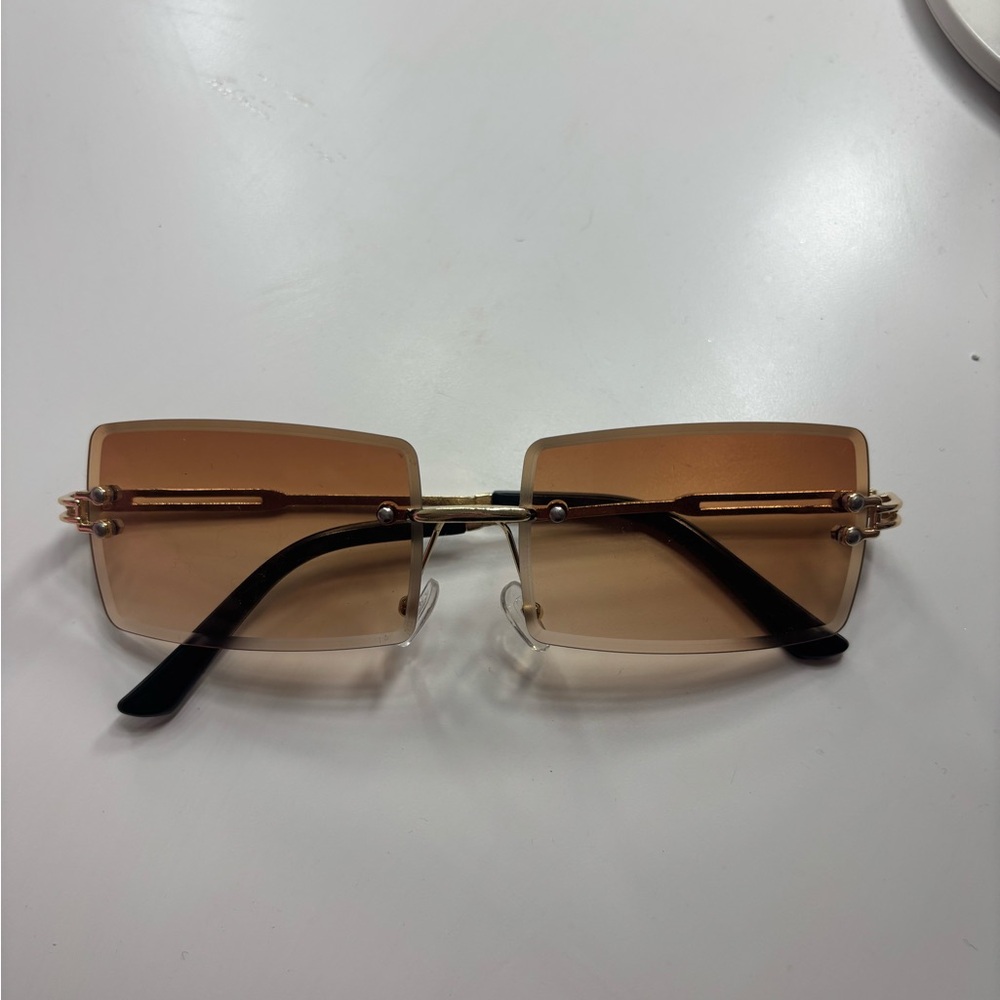 Y2K Stylish Brown Sunglasses